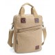 khaki mens canvas satchel