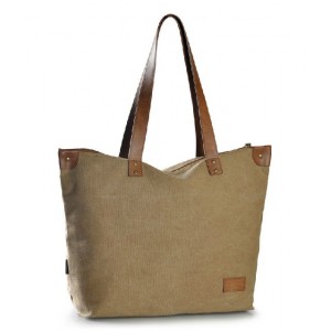 Canvas purse bag, canvas shopper bag