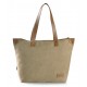 womens canvas shopper bag