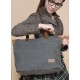 dark gray Canvas purse bag