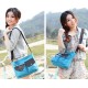 blue Canvas shoulder bags for school