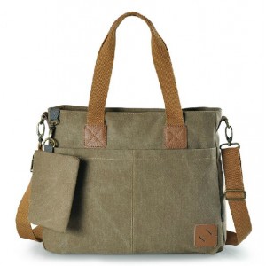 Canvas messenger bags for girls, canvas satchel bag for women