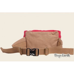 Canvas Fanny Pack Red