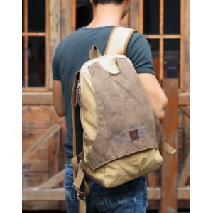 mens canvas backpack for high school
