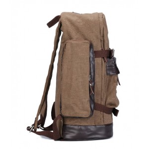 coffee canvas satchel rucksack