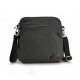 black Cheap canvas shoulder bag