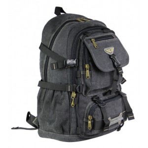 black canvas backpack men