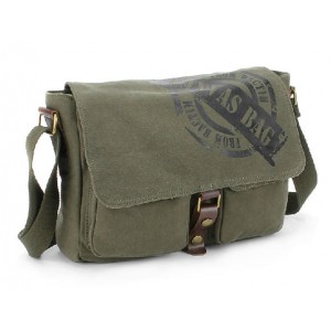 IPAD mens canvas messenger bag, canvas military messenger bag