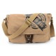 khaki canvas military messenger bag