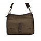 coffee Canvas messenger shoulder bag