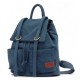 blue rucksack school backpack