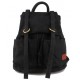 black Cute canvas backpack