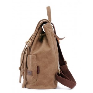 khaki rucksack school backpack