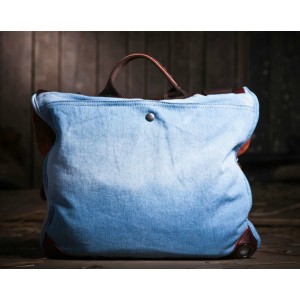 blue Personalized messenger bag