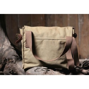 khaki Messenger purse