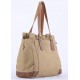 khaki Canvas handbags women