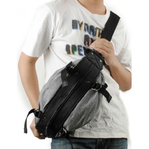 denim mens backpack