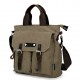 khaki Distressed messenger