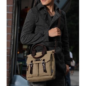 mens fabric messenger bags