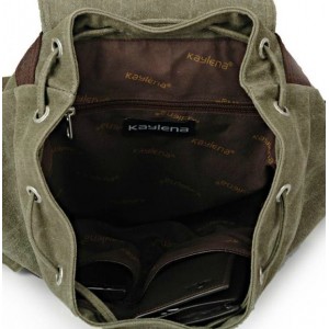 Vintage canvas backpack