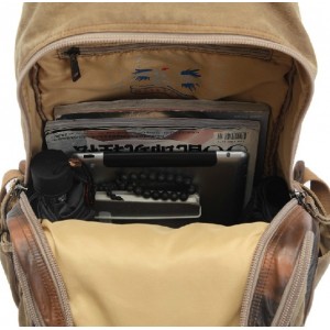 vintage Canvas backpack for men