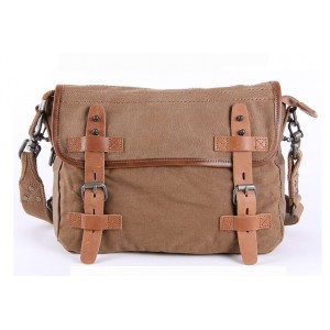 khaki Messenger bag