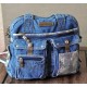 blue discount messenger bag