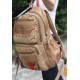 mens vintage canvas backpack