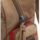 khaki canvas backpack men