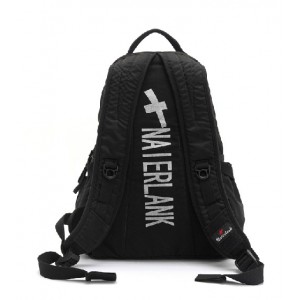 black Canvas rucksack for men