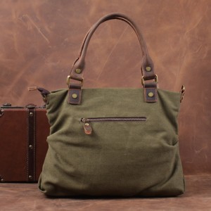 army green Book tote bag