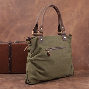 army green handbag