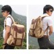 mens cute canvas backpacks for school