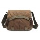 Canvas travel shoulder bags for men