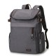 GREY Eco Friendly Rugged Multi-function Canvas Rucksacks