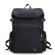 BLACK Eco Friendly Rugged Multi-function Canvas Rucksacks