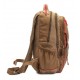 retro canvas rucksack backpack