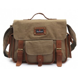 canvas shoulder bag