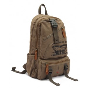 mens Canvas backpack purse