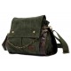 army green canvas satchels