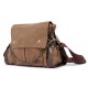 khaki canvas satchels