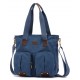 blue shoulder bag schoolbag