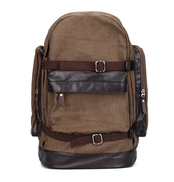 Canvas satchel backpack, canvas satchel rucksack - BagsEarth