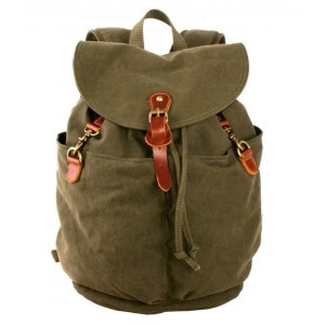 Canvas knapsacks backpacks, casuel canvas backpack - BagsEarth