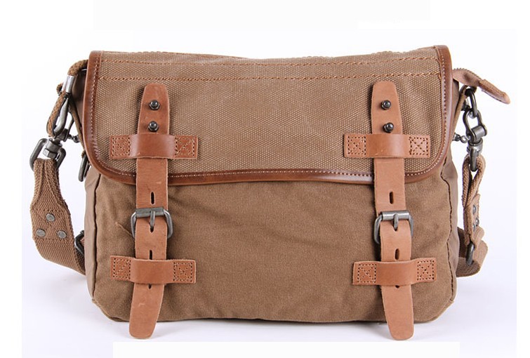 Messenger bag, khaki messenger bag - BagsEarth