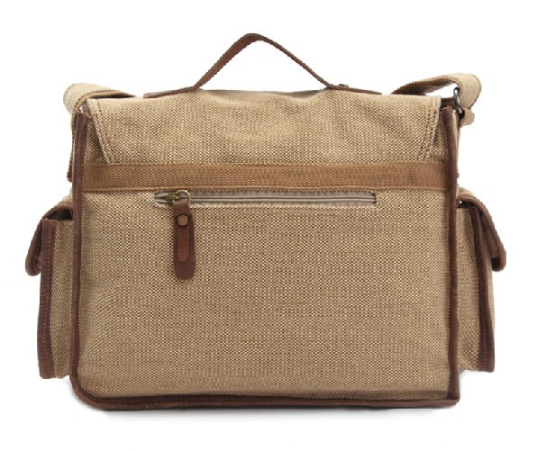 Canvas satchel bag for men, canvas satchel messenger bag - BagsEarth